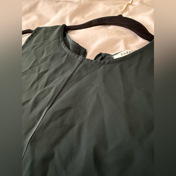 Babaton Dark Green Sleeveless Blouse - Picture 9 of 10